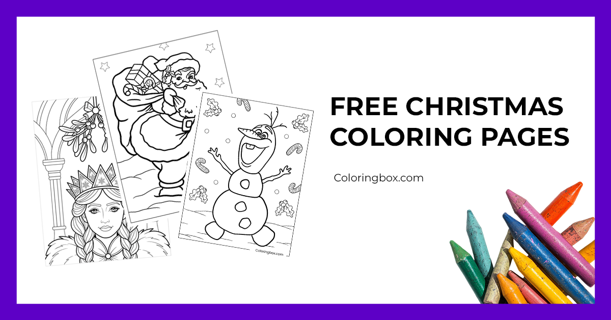Free Christmas Coloring Pages (Printable & Festive for All Ages)
