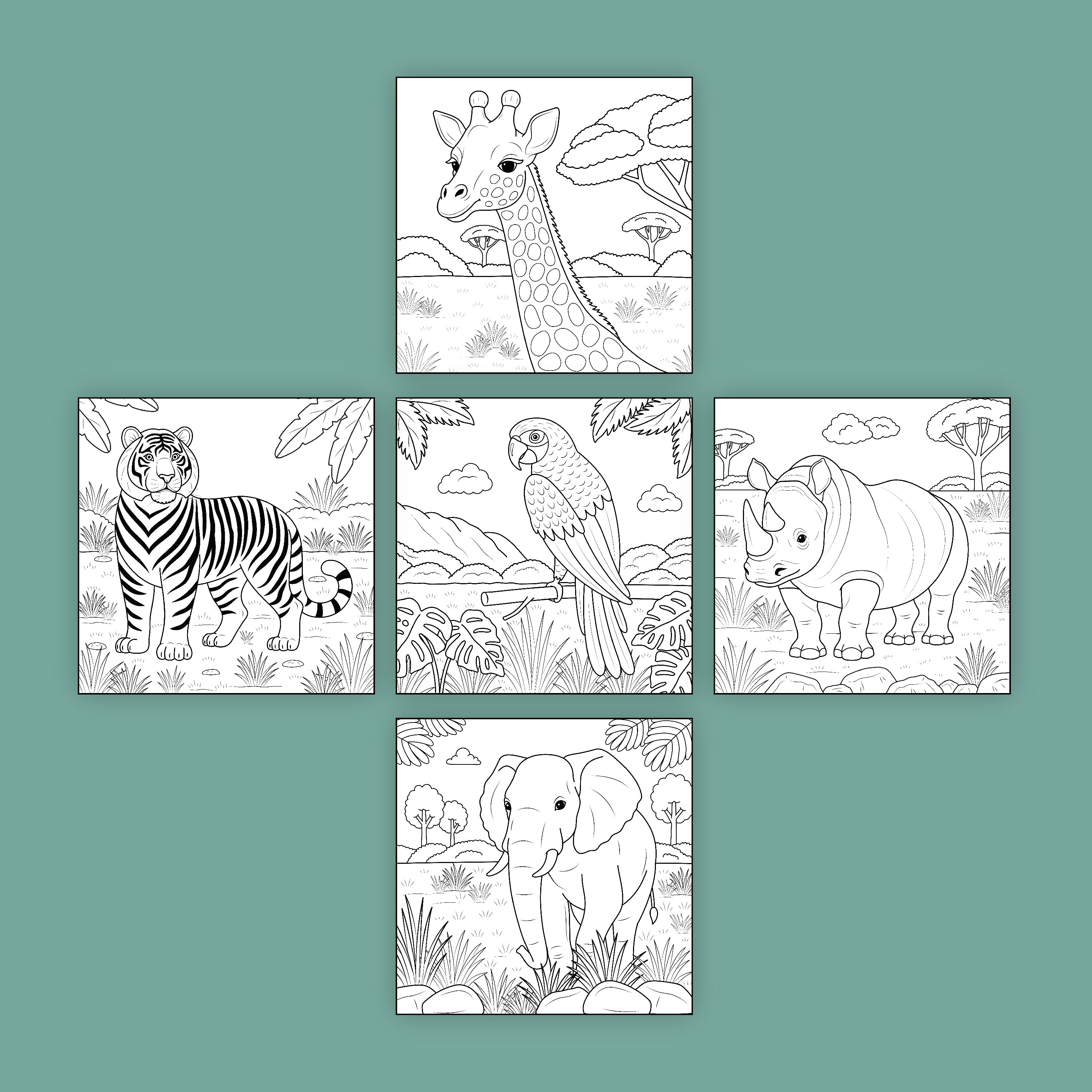 Safari Squad (5-Pack)