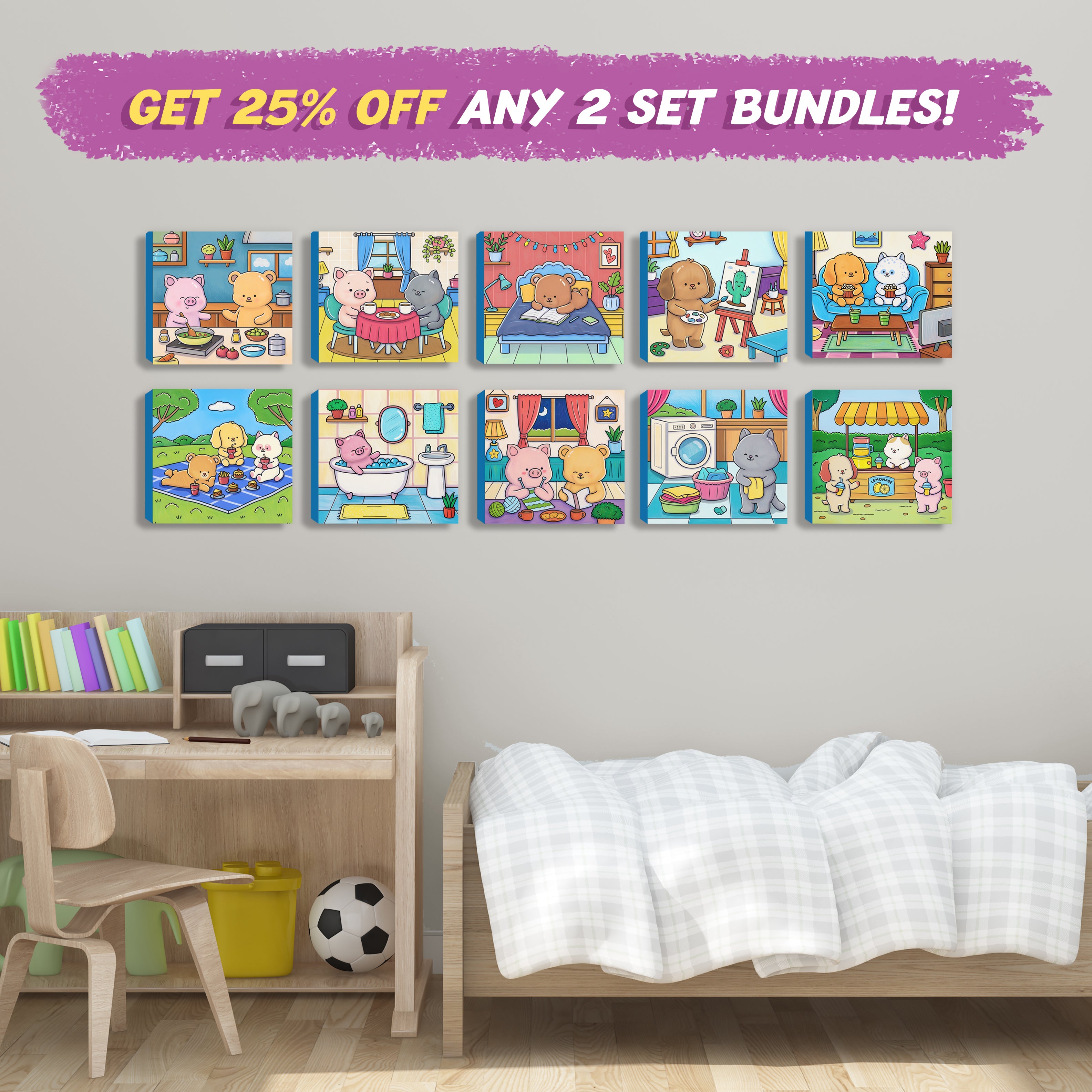 Cozy Friends (5-Pack)