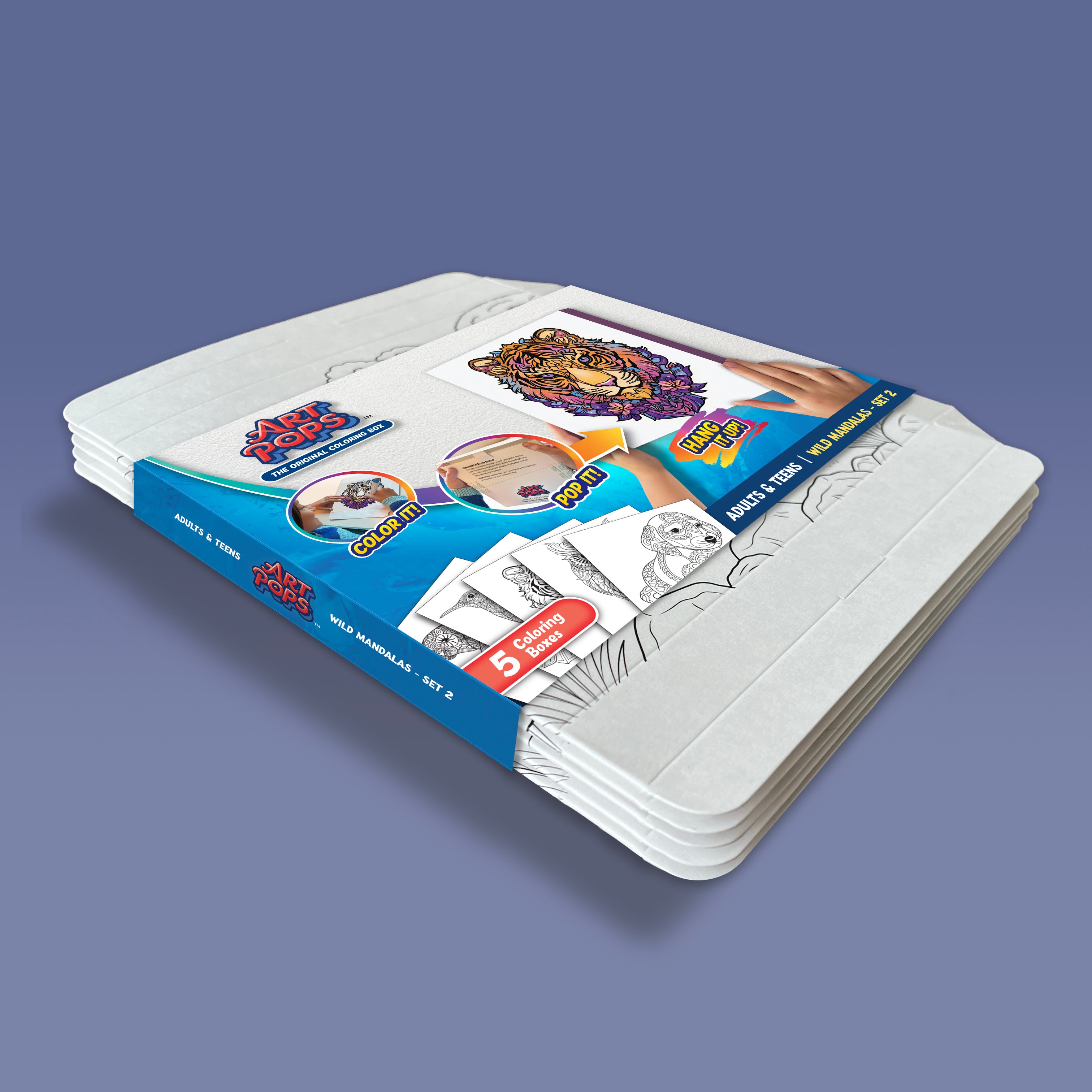 Enchanted Mandalas (5-Pack)