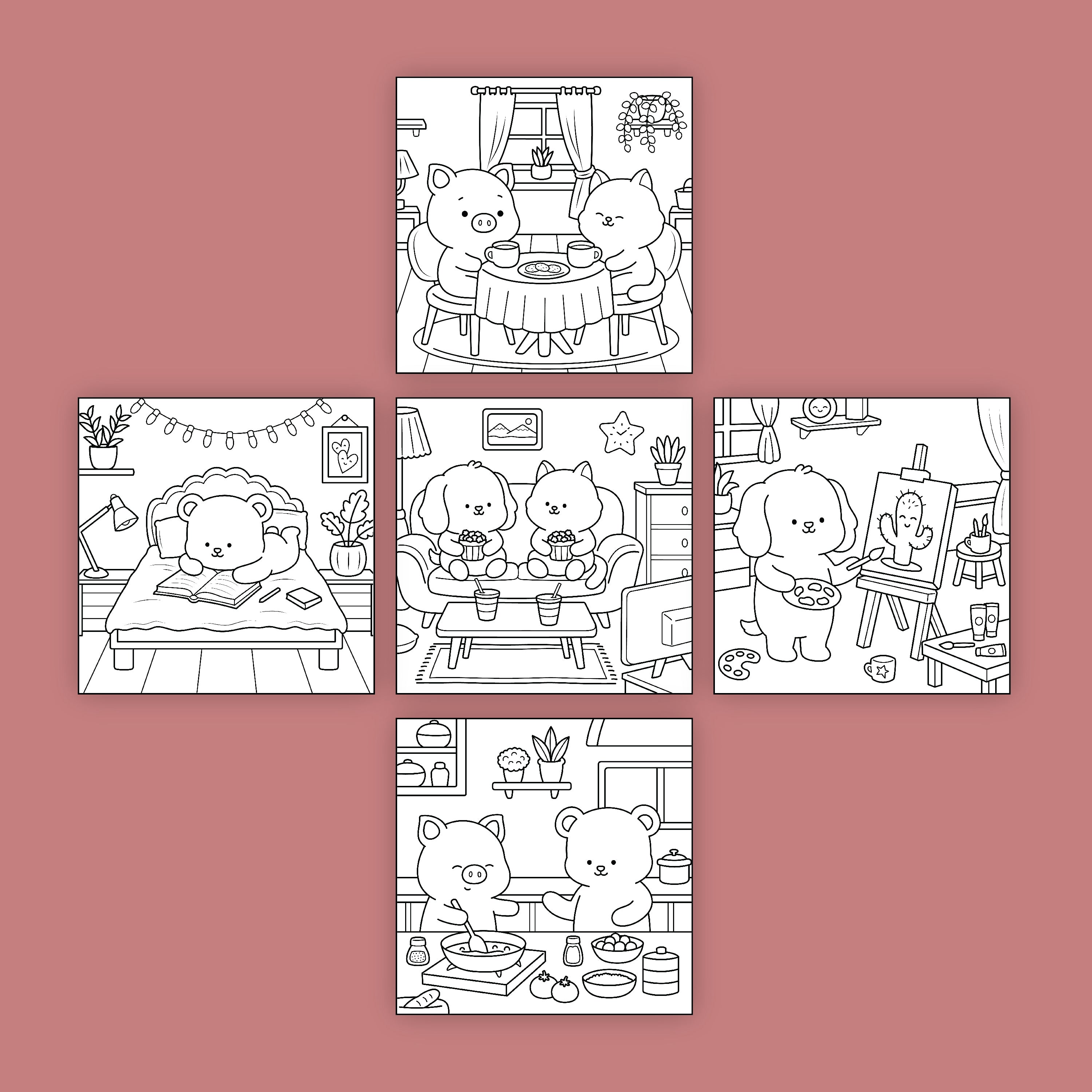 Cozy Friends (5-Pack)